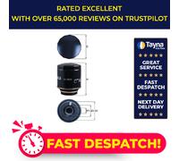 Oil Filter fits SEAT LEON 1P1 1.2 1.4 10 to 12 Mahle 03C115561D 03C115561E New