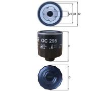 Oil Filter fits SKODA ROOMSTER 5J 1.4 06 to 15 Mahle 030115561AA 030115561AB New
