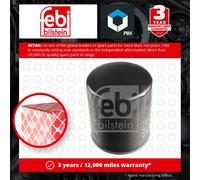 Oil Filter fits TOYOTA AVENSIS CDT220 2.0D 99 to 03 1CD-FTV 1560054010 Febi New