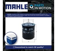 Oil Filter fits TOYOTA DYNA LH8, LY, LY100 2.4D 2.8D 3.0D 85 to 01 Mahle Quality