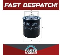 MAHLE ORIGINAL OC 275 Oil filter