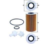 Oil Filter fits TOYOTA LAND CRUISER URJ202W 4.6 2012 on 1UR-FE Mahle 04152YZZA4