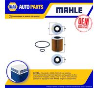 Oil Filter fits TOYOTA RAV4 2.0D 12 to 18 1AD-FTV Mahle 0415131060 041520R010