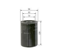 Bosch Car Oil Filter P2001 - 0986452001