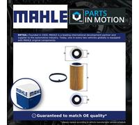 Oil Filter fits VOLVO C70 Mk2 2.0D 10 to 13 Mahle 30757730 30788490 30788821 New