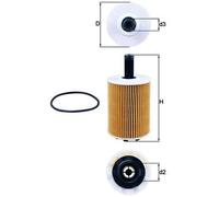 Oil Filter fits VW CADDY Mk3 1.9D 2.0D 04 to 10 Mahle 045115389 045115389C New
