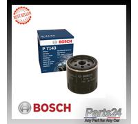 Bosch P7143 Car Oil Filter - Separates Soot and Metal Particles from Engine Oil - Provides Reliable Engine Lubrication