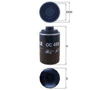 Oil Filter fits VW SCIROCCO Mk3 2.0 08 to 17 Mahle 06A115555B 06H115403 Quality