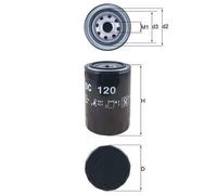 MAHLE ORIGINAL OC 120 Oil filter
