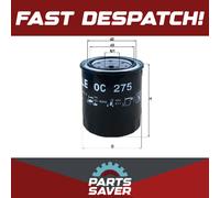 MAHLE ORIGINAL OC 275 Oil filter