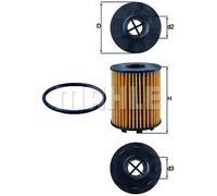 OIL FILTER FOR ABARTH ALFA ROMEO CHRYSLER MAHLE OX 371D