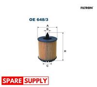 OIL FILTER FOR ALFA ROMEO 159 159 SPORTWAGON BRERA SPIDER FILTRON OE 648/3