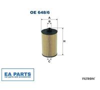 Oil Filter for ALFA ROMEO 159 159 Sportwagon FILTRON OE 648/6