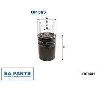 Oil Filter for ALFA ROMEO 164 2300 6 75 90 ALFETTA GIULIA FILTRON OP 563