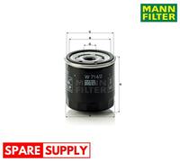 OIL FILTER FOR ALFA ROMEO AUTOBIANCHI FIAT MANN-FILTER W 714/2