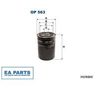 Oil Filter for ALFA ROMEO BELARUS CASE IH FILTRON OP 563