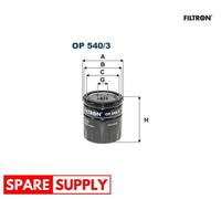 OIL FILTER FOR ALFA ROMEO CITROËN FIAT FILTRON OP 540/3