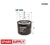 OIL FILTER FOR ALFA ROMEO FIAT AUDI FILTRON OP 569