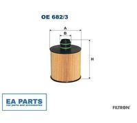 Oil Filter for ALFA ROMEO FIAT JEEP FILTRON OE 682/3
