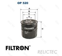 FILTRON OP 520 Oil filter