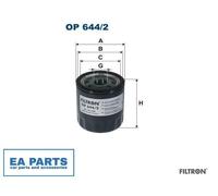 Oil Filter for ALFA ROMEO GIULIA STELVIO FILTRON OP 644/2