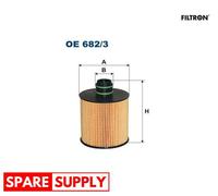 OIL FILTER FOR ALFA ROMEO GIULIETTA GIULIETTA HATCHBACK VAN FILTRON OE 682/3