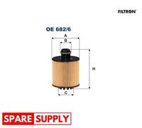 OIL FILTER FOR ALFA ROMEO MITO FILTRON OE 682/6 NEW