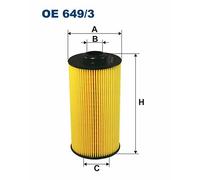 FILTRON OE 649/3 Oil filter