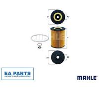 Oil Filter for ALPINA BMW MORGAN MAHLE OX 636D