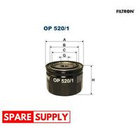 OIL FILTER FOR ALPINE ARO AUTOBIANCHI FILTRON OP 520/1