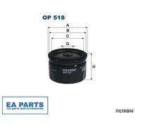 Oil Filter for ALPINE FIAT MASERATI FILTRON OP 518