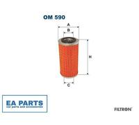 Oil Filter for ASTON MARTIN AUSTIN MG FILTRON OM 590
