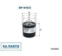 Oil Filter for AUDI A1 A1 Allstreet A1 Sportback A3 FILTRON OP 616/3