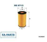 Oil Filter for AUDI A1 A3 A4 A6 FILTRON OE 671/3