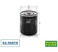Oil Filter for AUDI A1 MANN-FILTER W 7062 NEW