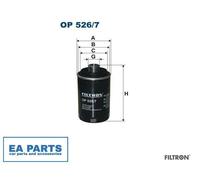 Oil Filter for AUDI A3 A3 Convertible A3 Sportback A4 / S4 B8 FILTRON OP 526/7