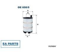 Oil Filter for AUDI A4 A5 A6 A8 FILTRON OE 650/5