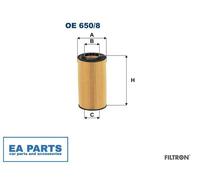 Oil Filter for AUDI A4 Allroad B9 A4 B9 A4 B9 Avant A5 FILTRON OE 650/8