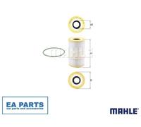 Oil Filter for AUDI A8 Q7 MAHLE OX 1185D
