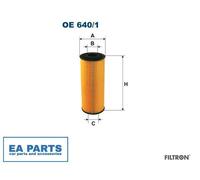 Oil Filter for AUDI FORD FILTRON OE 640/1