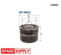 OIL FILTER FOR AUSTIN HONDA LAND ROVER FILTRON OP 580/2