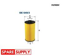 OIL FILTER FOR BENTLEY BMW FILTRON OE 649/3