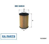 Oil Filter for BERTONE FREECLIMBER 2 FILTRON OE 649/4