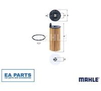 Oil Filter for BMW BMW (BRILLIANCE) TOYOTA MAHLE OX 813/2D