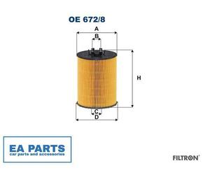 Oil Filter for BMW E60 E61 E63 E64 FILTRON OE 672/8
