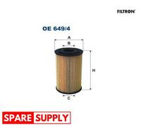 OIL FILTER FOR BMW FILTRON OE 649/4