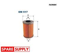 OIL FILTER FOR BMW FILTRON OM 517