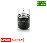 OIL FILTER FOR BMW MANN-FILTER MW 712 NEW