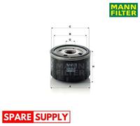 OIL FILTER FOR BMW MANN-FILTER MW 75 NEW