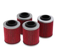 Oil Filter For Can-Am Outlander 330 400 450 500 570 650 800 850 1000 Replace OEM# 420256188 711256188 KN152 HF152 (4Pcs)
